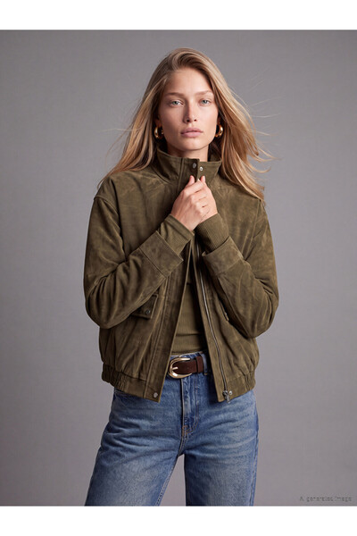 LC Waikiki Quality Parts from Çelebi Store Dik Roba Collar Women's Jacket
