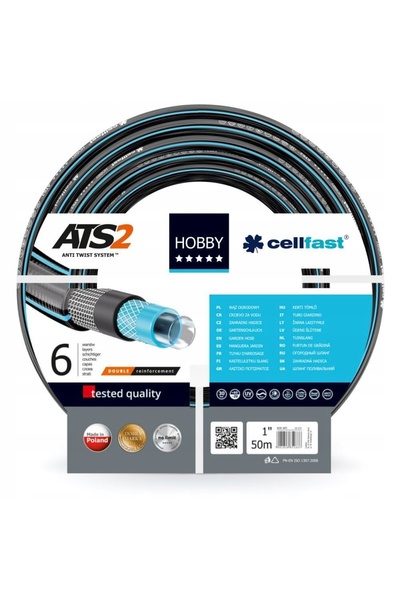 Cellfast Furtun de grădină Hobby 1 " 50 m 16-231