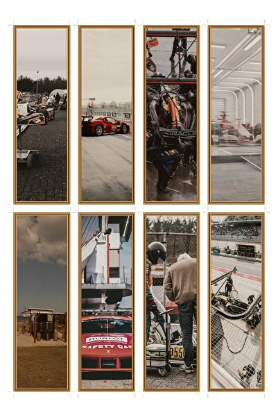 OEM Set of 8 Book Marks with the theme of stopping at the speakers, reading a...