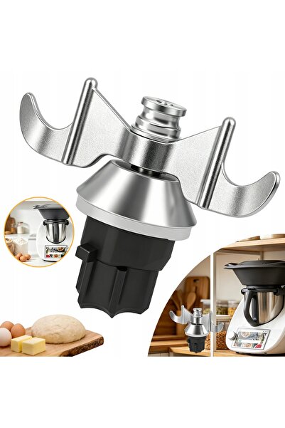 NO BRAND Lamă rotativă pentru blender, ușor de curățat, pentru VORWERK THERMO...