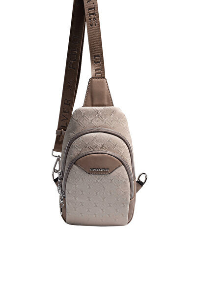 Silver Polo Beige - Latte Fashion Damen-Körpertasche SP959