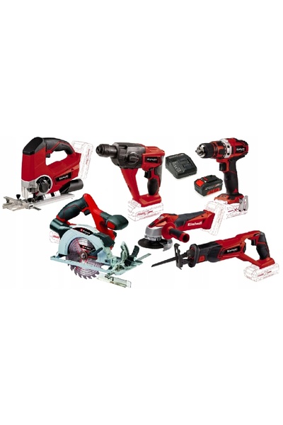 NO BRAND EINHELL SET DE SCULE ELECTRICE 18V PXC 4,0AH CHEIE DE IMPUNERE CU PE...