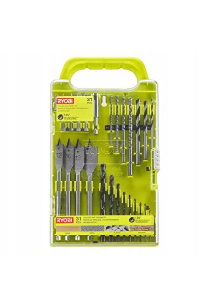 Ryobi Set de burghie și biți 31 piese RAKDD31