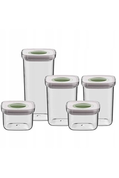 Berghoff Set de 5 recipiente pentru alimente Leo Smart Seal 2x0,4L 2x1L 1x1,6L