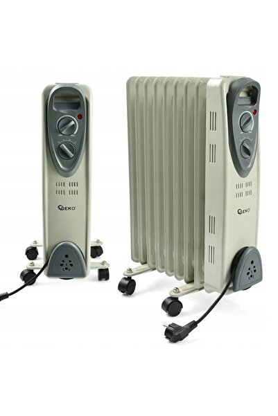 GEKO Încălzitor cu ulei, cu reglaj și termostat, 1500W