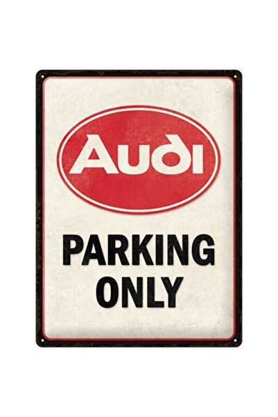 Nostalgic Art Doar pentru parcare Audi: Poster metalic 30x40 cm, care va tran...