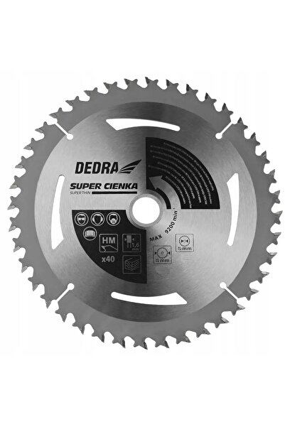 dedra Lamă de ferăstrău pentru lemn HA16540E 40T 165mm