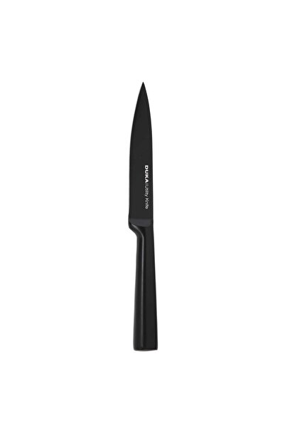 DUKAAN Cuțit Universal 12,7 cm Oțel Inoxidabil Negru Loft DUKA