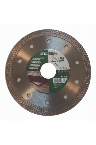 Stalco Disc diamantat pentru ceramică 125 mm S-29214