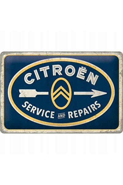 Nostalgic Art Poster metalic 20x30 Servicii de reparații Citroen - Accent uni...
