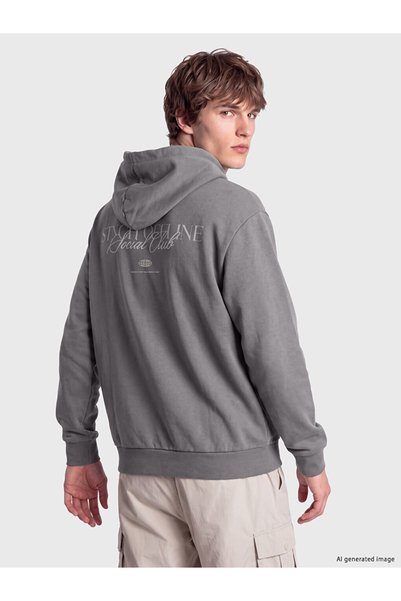 LC Waikiki Esvab • Modern & Distinctive Printed Men's Thick Hoodie
