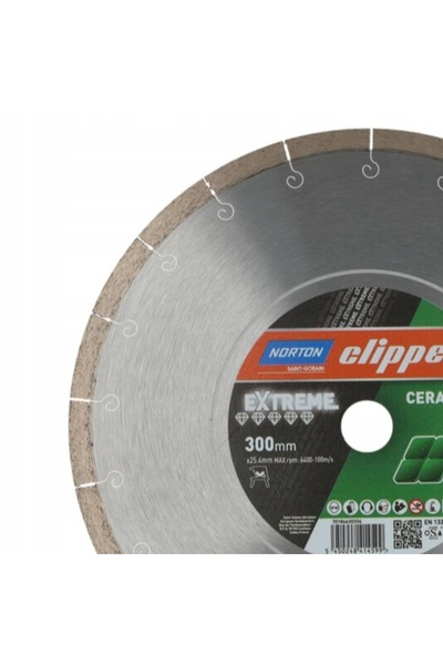 norton clipper Disc diamantat 300x25.4mm EXTREME CERAMIC SOFT