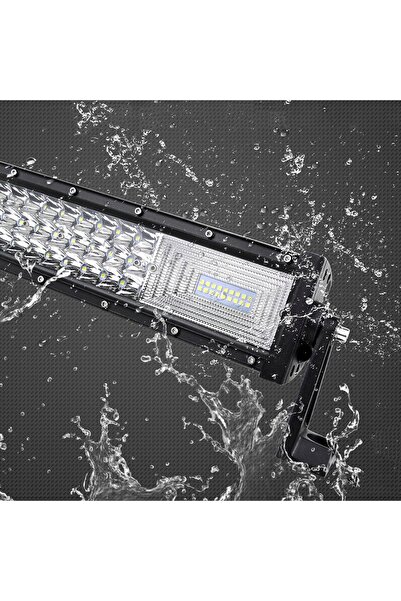 NO BRAND 12V 24V 540W 180 LED-uri ARC CURBAT 100cm LAMPĂ DE LUCRU HALOGEN CU ...