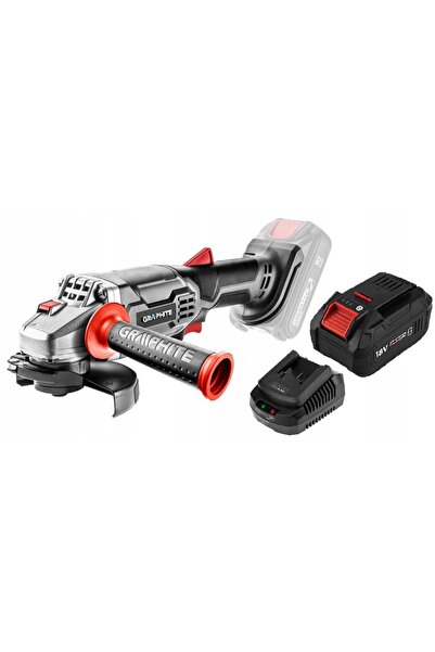 NO BRAND Polizor unghiular cu grafit ENERGY+ 18V 115MM 58G003 BATERIE 6AH Sur...