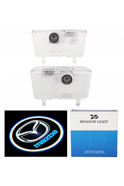 NO BRAND 2x LUMINI DE PROIECTIE LOGO LED MAZDA 6 GJ 2012-2017 ATENZA 2007-2015