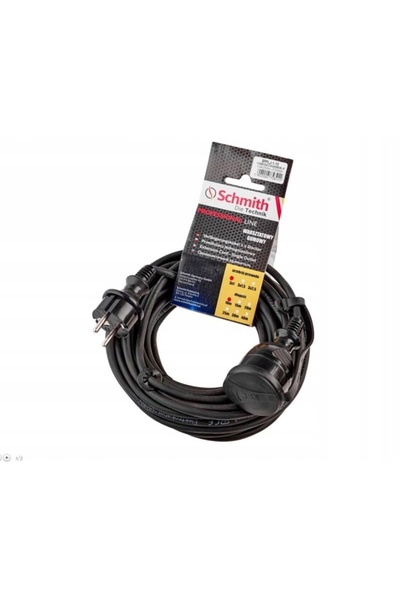 SCHMITH Prelungitor 3x1,5mm, 20m, negru SPPLJ-2-20