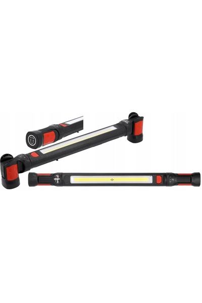 yato LAMPĂ DE ATOARE AKU PENTRU COMPARTIMENTUL MOTORULUI 1000lm 4400mAh 50cm ...