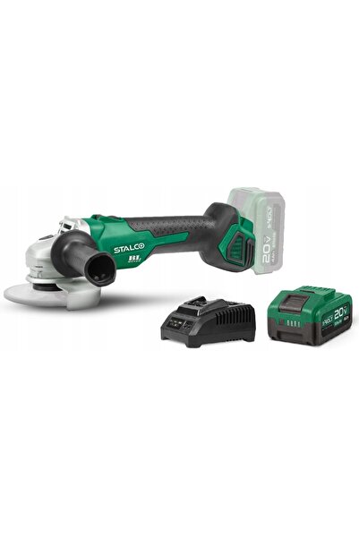 NO BRAND Polizor unghiular ags20-125bl set acum. 4Ah 20V 125 steelco s-97303