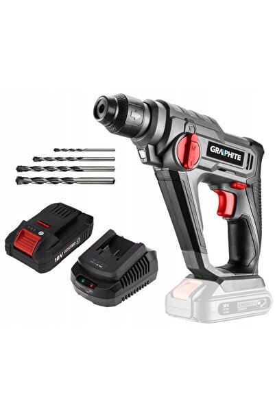NO BRAND Bormașină cu percuție cu grafit SDS+ ENERGY+ 18V 8J 58G009 ACUMULATO...