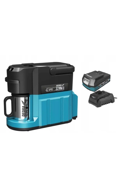 NO BRAND DEDRA Acumulator 2AH KIT aparat de cafea SAS+ALL DED6920 18V, cană
