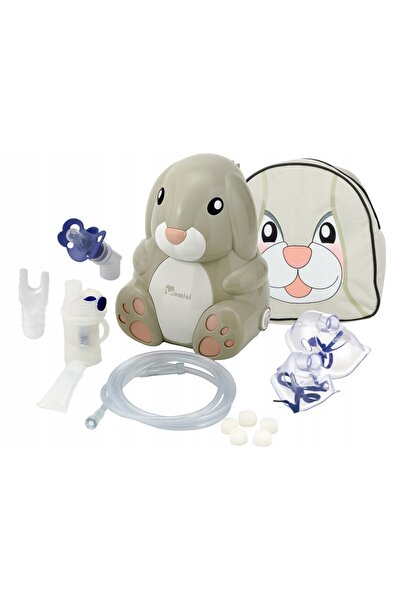 Momini NebuBunny Nebulizator cu piston pneumatic, gri