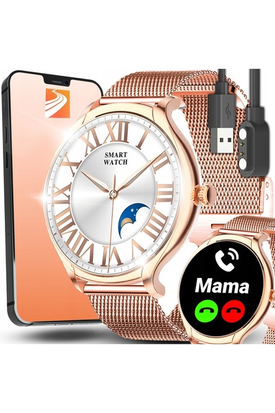 NO BRAND SMARTWATCH CEAS DE DAMĂ IMPERMEABIL APLICATIE SPORT APELURI