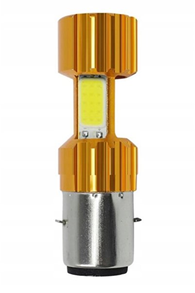 NO BRAND Bec LED Motocicletă ATV BA20D H6 S2 30W 3400lm Auriu