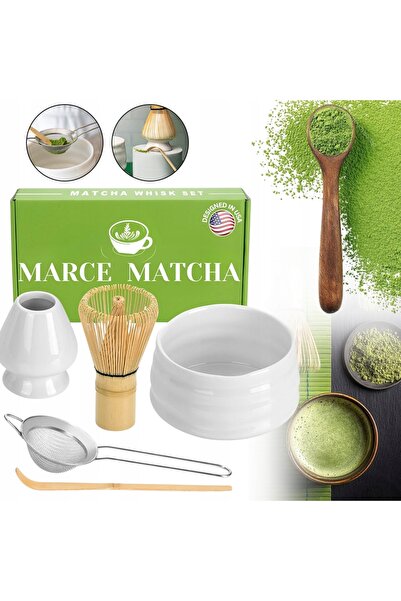 NO BRAND SET CADOU CEAI MATCHA, PERIE MATCHA (CHASEN) 5 BUCĂȚI