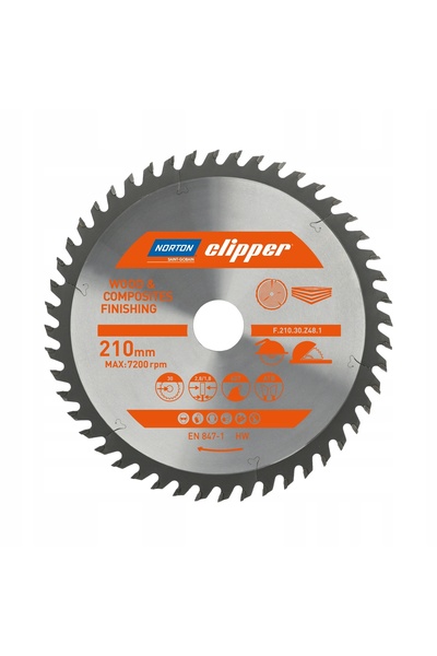 norton clipper Disc Norton pentru tăiere lemn 210mmx30 T48