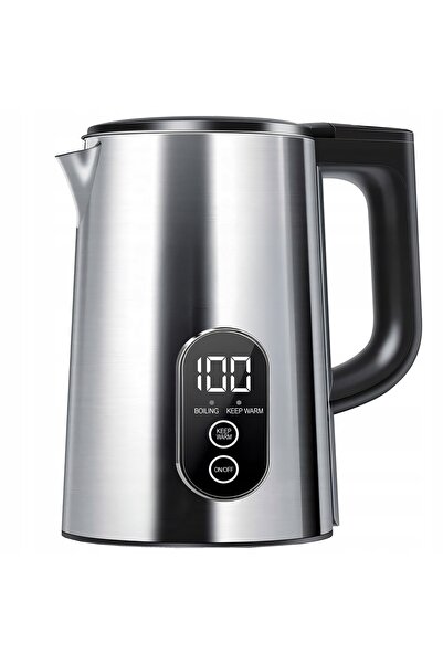 Retoo Fierbător electric cu control al temperaturii 1.8L, control tactil, din...