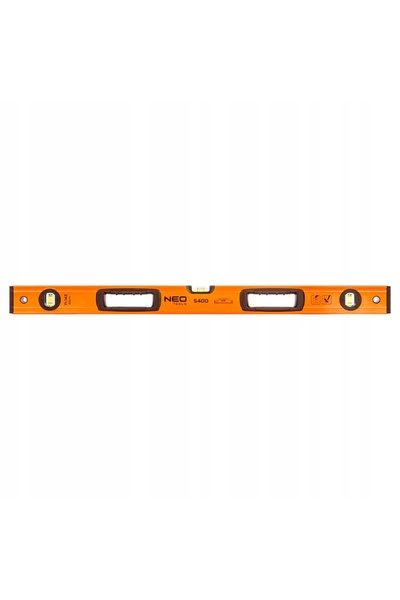 NEO Tools ALUMINIU POZIOMNICA S 400, 3 LIBELLE, 2 UCHWYTY, 80 CM 71-143