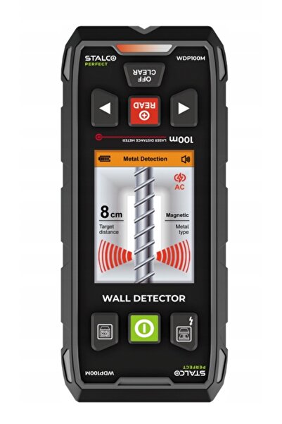 Stalco Detector de perete multifuncțional WDP100M 100m PERFECT S058198001