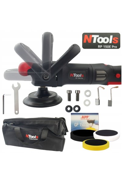 Ntools Mașină de lustruit electrică pentru lustruirea auto RP150E Pro 3 BURET...