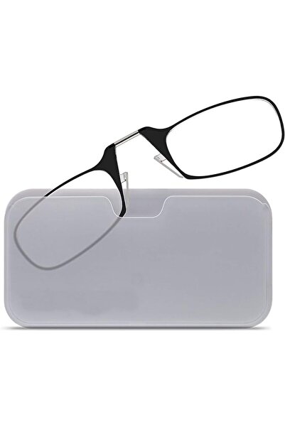 GENERAL ThinOptics Universal Pod Rectangular Reading Glasses, Blue Frames/Whi...
