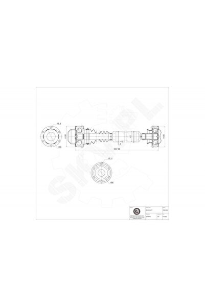 ESEN SKV Arbore de transmisie Jeep Grand Cherokee II 52099497