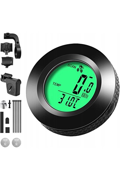 NO BRAND COMPUTER DE BICICLETA IMPERMEABIL THERMOMETRU MOD NOAPTE VITOMETRU L...