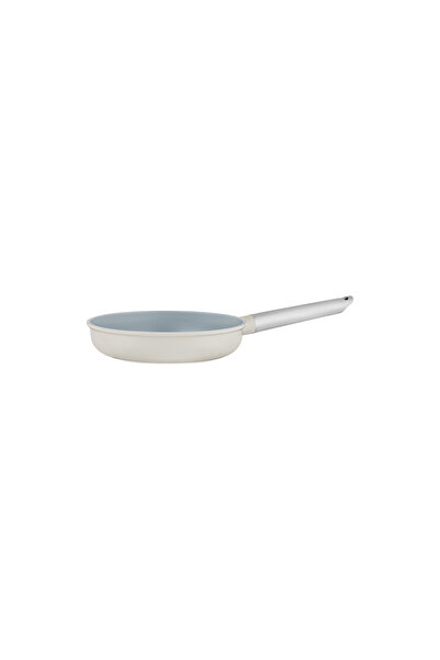 Madame Coco Vincenzo Cast Aluminum Frying Pan - Gray/Beige - 20 cm