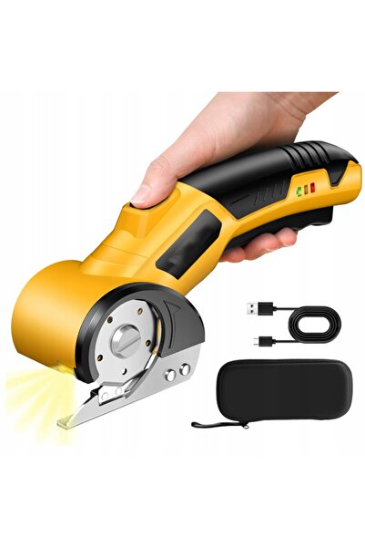 NO BRAND Foarfecă electrică fără fir pentru tăiere, 10000 RPM, cu LED, pentru...