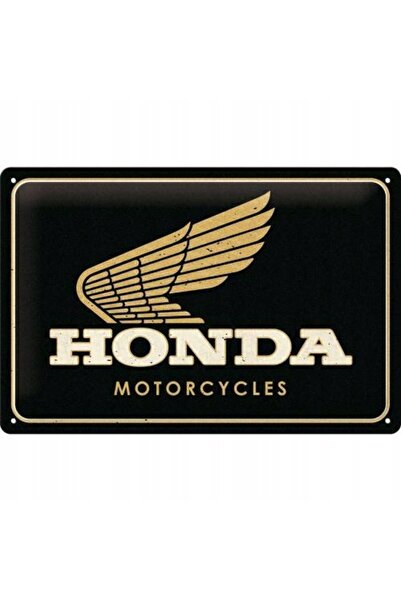 Nostalgic Art Poster metalic 20x30 Motociclete Honda MC Auriu de la Nostalgic...