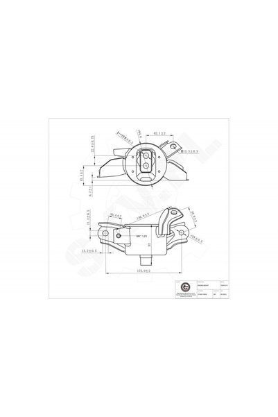 ESEN SKV Suport motor Hyundai Accent III IV V Solaris Kia Rio II, stânga 2183...
