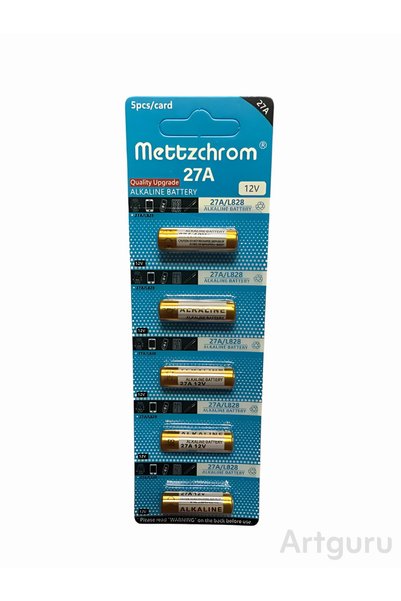 Mettzchrom 27a 12v Alkalin Pil 1 adet