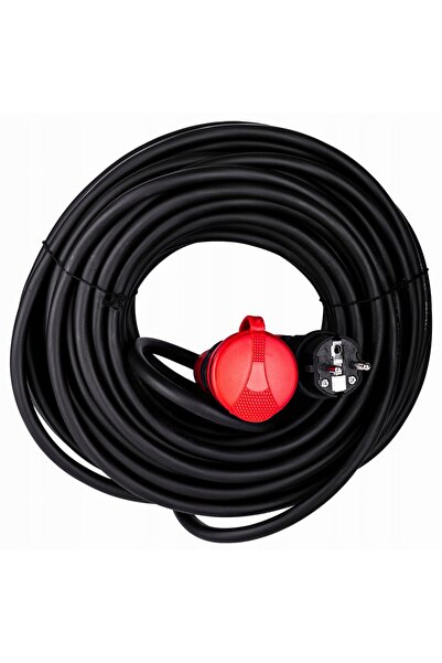 SCHMITH Cablu prelungitor cauciuc HI-TEK 3x2.5mm 20m IP54 negru SPPLJ-41-20