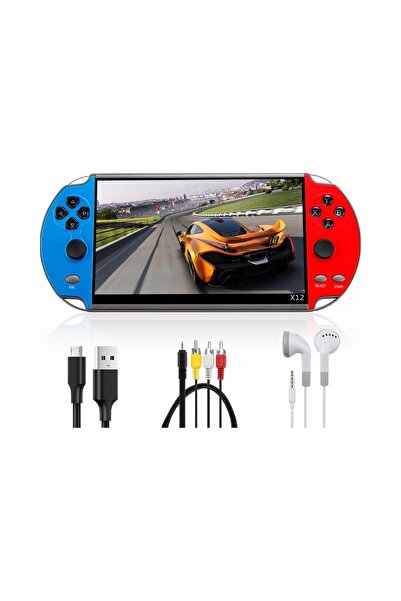 Interlook MINI CONSOLE PORTABILĂ DE JOCURI VIDEO RETRO 100+ JOCURI 8 GB MENIU...