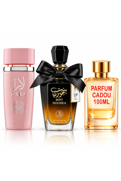 Al Fakhr Perfumes Pachet 3 Parfumuri + Lara Pink + Bint Hoorea + 1 x Parfum C...