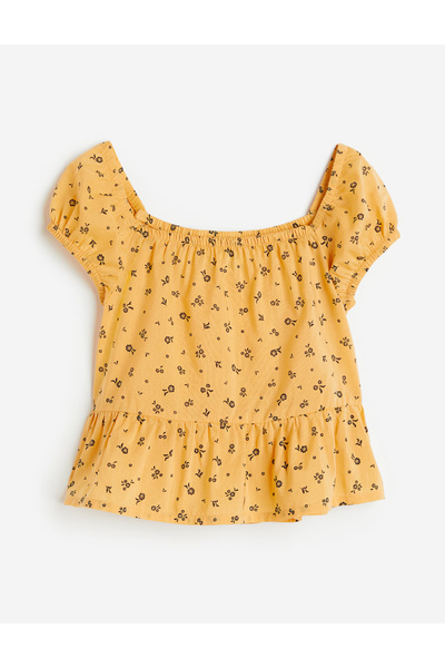 Evendi Blouse, Yellow