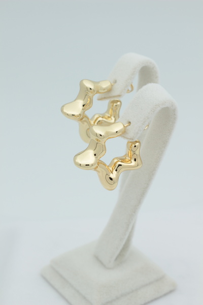 XUPING JEWELRY Style Pearl/Xuping Jewelry Star Bomb Model Earrings