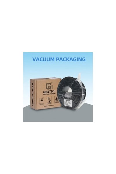 GEEETECH Rolă de filament 3D, PLA, Roșu, 1 kg, lungime 330 m, 1.75 mm, Geeetech, filament compatibil cu majoritatea imprimantelor 3D FDM, ideal pentru imprimantele 3D Bambulab