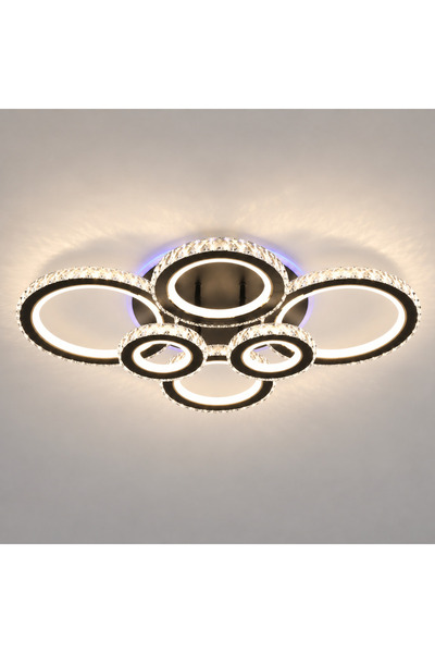 DIGITAL Merchandise Lustra LED cu telecomanda si cristal NOVA ROTONDA RGB 145...