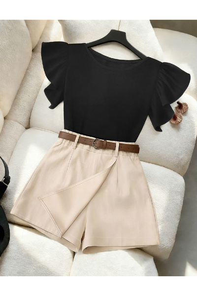 Evendi Compleu, Negru/crem