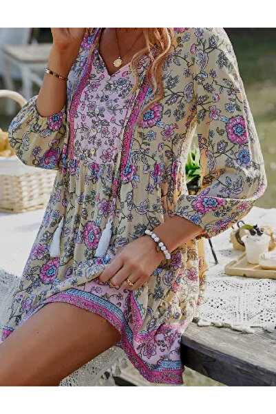 Evendi Short dress, Mix colors